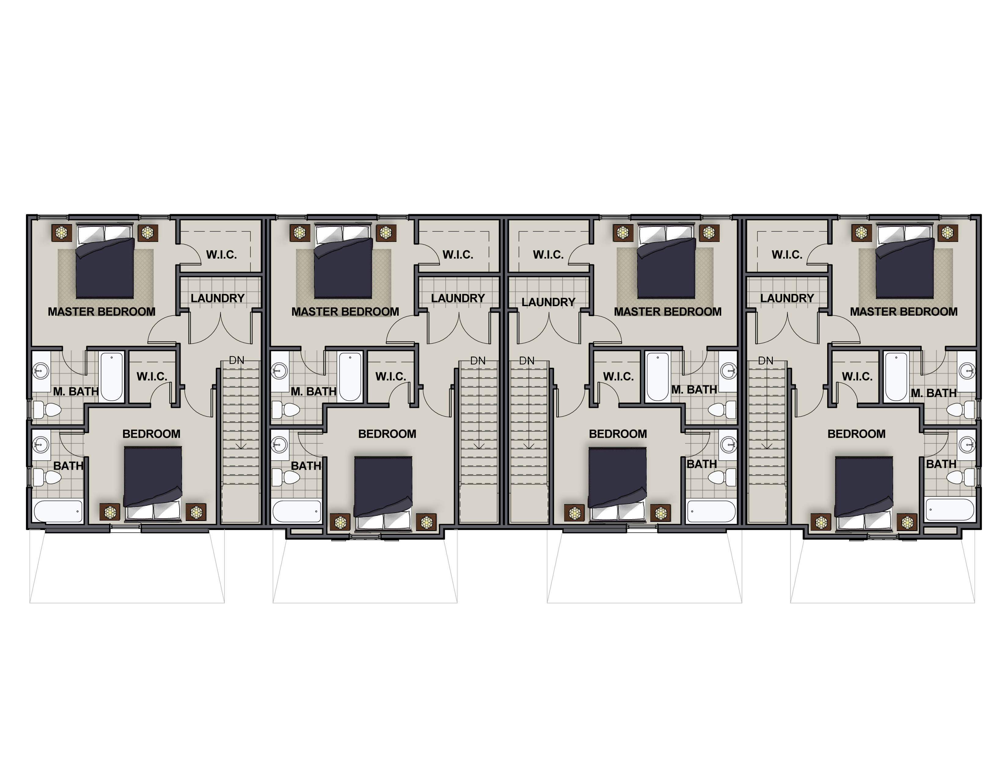 Address Hidden, 2 Bedrooms Bedrooms, ,2.5 BathroomsBathrooms,Townhome,Floor Plans,1061